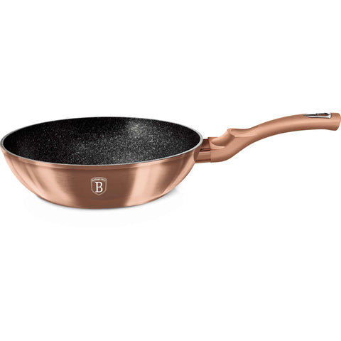 wok, utensilios de cocina, cocinar, wok de 28 cm, oro rosa, RENEW, BH/1512NPR