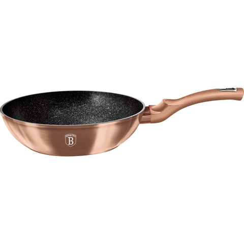 wok, utensilios de cocina, cocinar, wok de 28 cm, oro rosa, BH/1512N