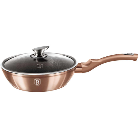 Sartén Honda Con Tapa 24Cm