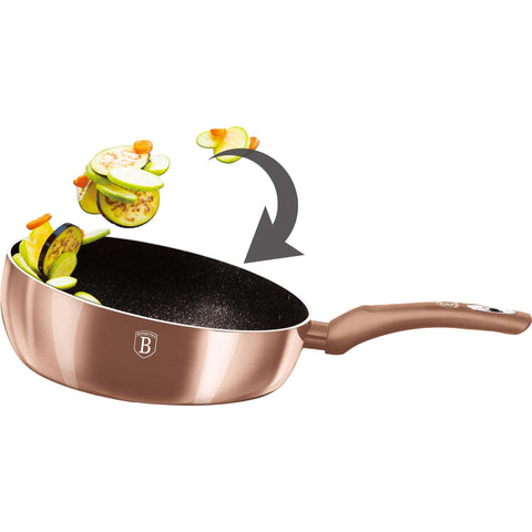  BH/1522NF, BH/1522N, sartén abatible 26 cm, oro rosa, sartén abatible 26 cm, sartén, sartén abatible, sartén, utensilios de cocina, cocinar