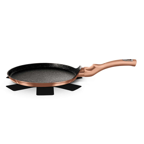  BH/1523NPR,BH/1523N,Molde para panqueques de 25 cm,Oro rosa,Molde para panqueques de 25 cm,Molde para panqueques,Utensilios de cocina,Cocinar,Sartenes,Molde para crepes/panqueques