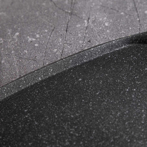  BH/1590, Plancha para asar 47 cm, Oro rosa, plancha para asar, parrilla, mango de silicona, sartenes, sartén para asar