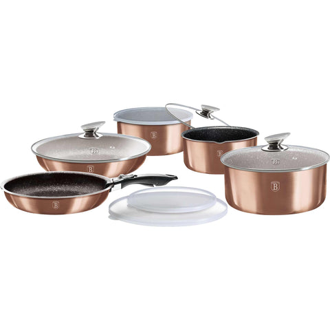  BH/1591,BH/1591N,Juego de utensilios de cocina de 12 piezas,Oro rosa,Juego de utensilios de cocina de 12 piezas,Mango de clic,Utensilios de cocina inteligentes,Juego de utensilios de cocina,Ollas y sartenes,Juego de ollas y sartenes,Juego,Clic,Cocina,Utensilios de cocina,Ollas y cacerolas