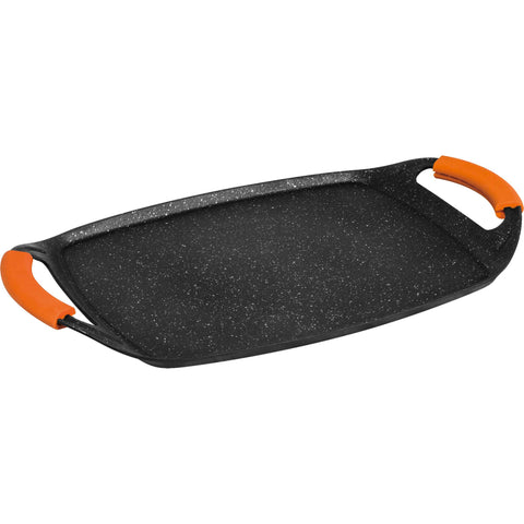 BH/1602, plancha grill 47cm, negra, plancha grill, plancha grill, grill, mango silicona