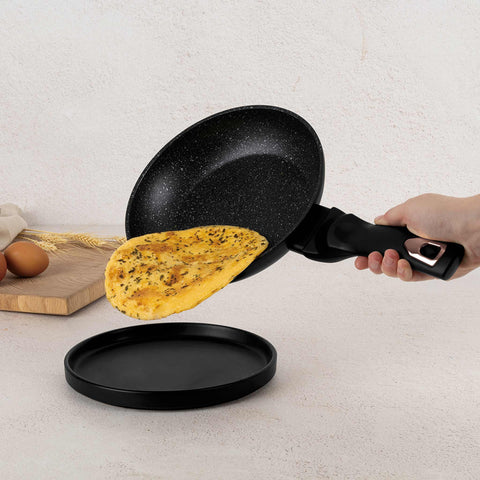  BH/1633N, BH/1633NPR, BH/8345, Sartén de 20 cm, Negro, Oro rosa, Sartén de 20 cm, Sartén, Utensilios de cocina, Cocina, Sartenes