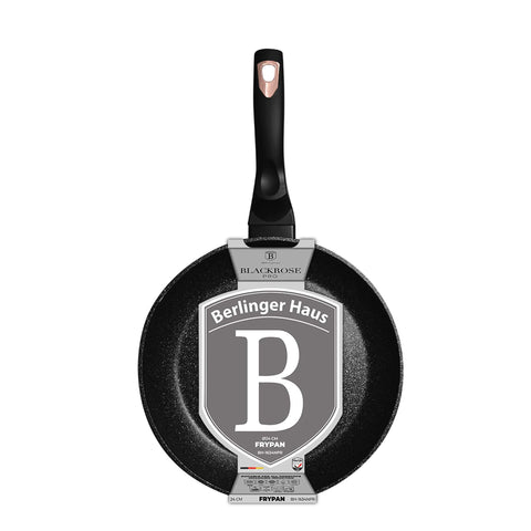  BH/1634NPR,BH/1634N,BH/1951,BH/8346, Sartén de 24 cm, Negro, Oro rosa, Sartén de 24 cm, Sartén, Sartén, Utensilios de cocina, Cocina, Sartenes