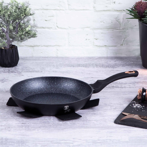  BH/1635N, BH/1635NPR, BH/1952, BH/8347, Sartén de 28 cm, Negro, Oro rosa, Sartén de 28 cm, Sartén, Sartén, Utensilios de cocina, Cocina, Sartenes