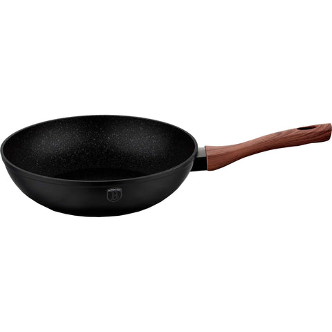 wok, utensilios de cocina, cocinar, wok de 28 cm, palo de rosa/negro, BH/1719