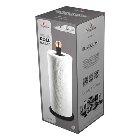  BH/1737N, BH/1737, Portarrollos de cocina, Negro, Oro rosa, Portarrollos de papel, Utensilios de cocina