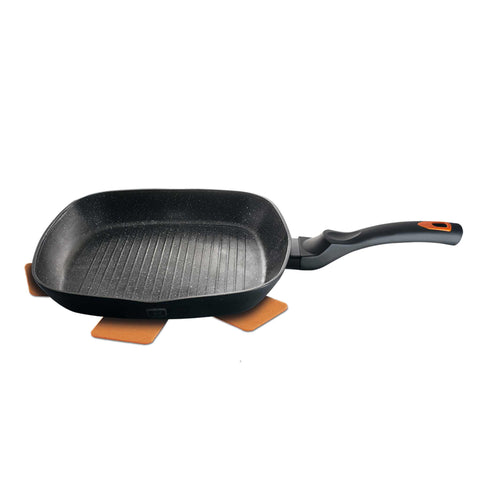  BH/1794,BH/1956,Sartén grill 28cm,Negro,Sartén grill 28 cm,Sartén,Sartén grill,Utensilios de cocina,Cocinar,Sartenes