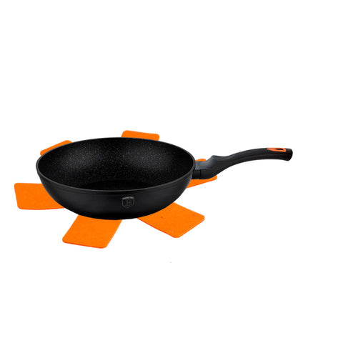 BH/1796, Wok 28cm, Negro, Wok 28 cm, Wok, Batería de cocina, Cocina, Sartenes