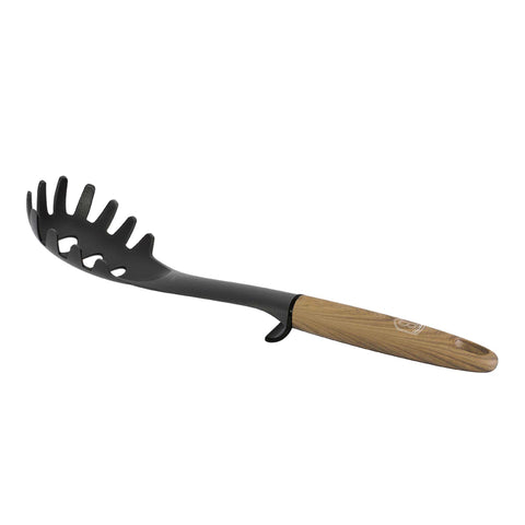 cuchara para espaguetis, herramienta de cocina, utensilio de cocina, utensilio de cocina, aparato de cocina, herramientas de cocina, arce/negro, BH/1801