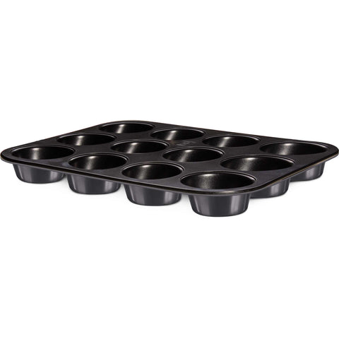 molde para muffins, muffins, utensilios para hornear, hornear, utensilios para hornear, molde para muffins de 12 tazas, gris oscuro, BH/1821 BH/7872, BH/1821A