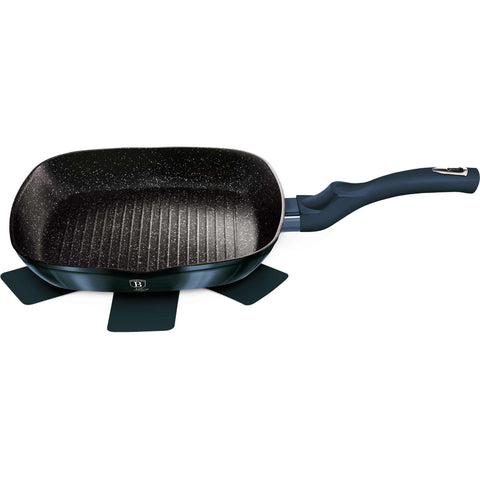  BH/1873,BH/1873NPR,BH/7151,Sartén para parrilla de 28 cm,Aguamarina,Azul,Sartén para parrilla de 28 cm,Sartén,Sartén para freír,Sartén para parrilla,Utensilios de cocina,Cocinar,Sartenes