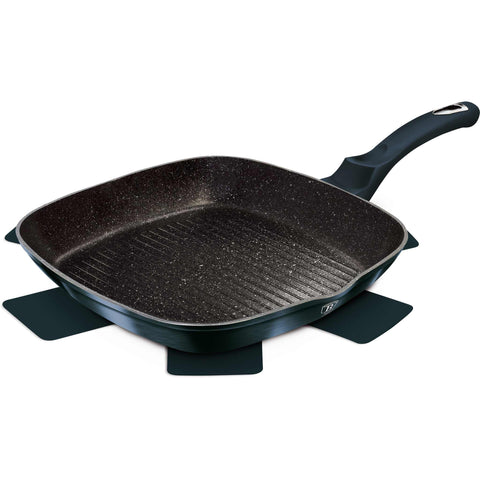  BH/1873,BH/1873NPR,BH/7151,Sartén para parrilla de 28 cm,Aguamarina,Azul,Sartén para parrilla de 28 cm,Sartén,Sartén para freír,Sartén para parrilla,Utensilios de cocina,Cocinar,Sartenes