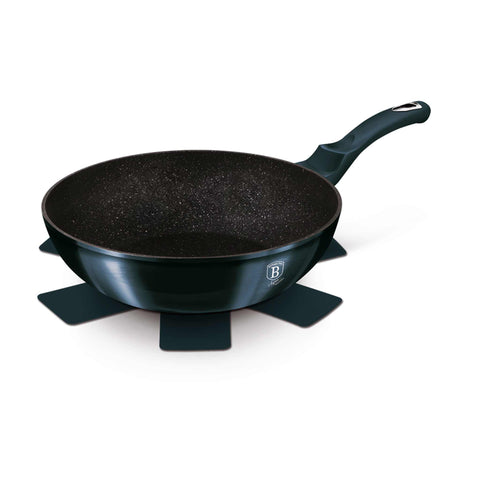  BH/1875, Wok 28cm, Aguamarina, Azul, Wok 28 cm, Wok, Batería de cocina, Cocina, Sartenes