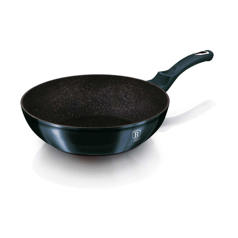  BH/1875, Wok 28cm, Aguamarina, Azul, Wok 28 cm, Wok, Batería de cocina, Cocina, Sartenes