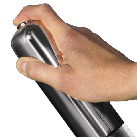  BH/1904, Juego de 2 molinillos eléctricos de sal y pimienta, acero inoxidable, juego de molinillos de sal y pimienta b., eléctrico/batería, juego de molinillos eléctricos de sal y pimienta, juego de molinillos de sal y pimienta, utensilios de cocina, molinillo de sal y pimienta