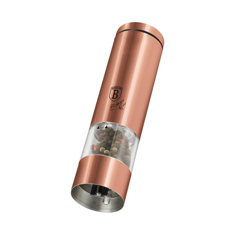  BH/1906, Molinillo eléctrico de sal y pimienta, Oro rosa, Molinillo de sal y pimienta, Eléctrico/a batería, Molinillo eléctrico de sal y pimienta, Molinillo de sal y pimienta, Aparatos de cocina, Molinillo de sal y pimienta