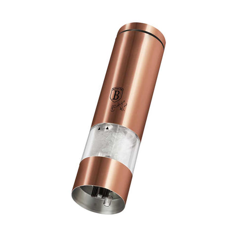  BH/1906, Molinillo eléctrico de sal y pimienta, Oro rosa, Molinillo de sal y pimienta, Eléctrico/a batería, Molinillo eléctrico de sal y pimienta, Molinillo de sal y pimienta, Aparatos de cocina, Molinillo de sal y pimienta
