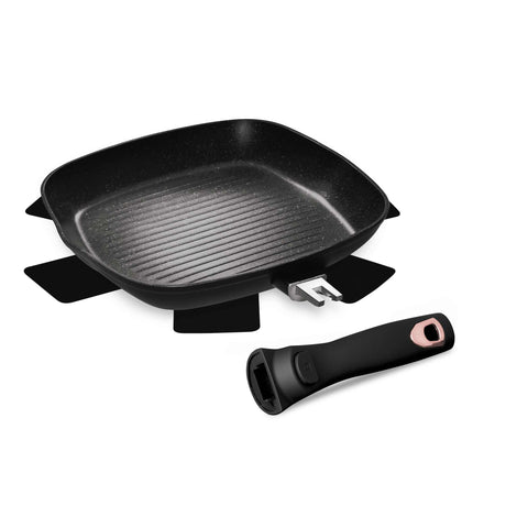 Sartén Grill 28Cm Con Mango Desmontable