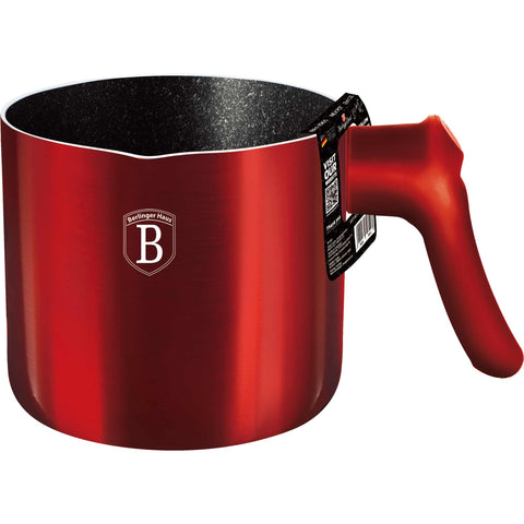  BH/1965, Lechera de 1,2 L, color burdeos, roja, Lechera, Calientaleche, Ollas y Cazuelas