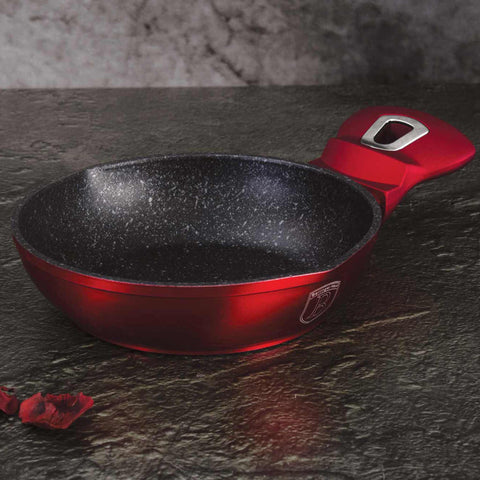  BH/1967, Mini sartén 16 cm, Borgoña, Rojo, Mini sartén 16 cm, Mini sartén, Sartén, Utensilios de cocina, Cocina, Sartenes