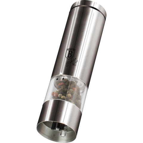  BH/1979, Molinillo eléctrico de sal y pimienta, Acero inoxidable, Molinillo de sal y pimienta, Eléctrico/a batería, Molinillo eléctrico de sal y pimienta, Molinillo de sal y pimienta, Utensilios de cocina, Molinillo de sal y pimienta