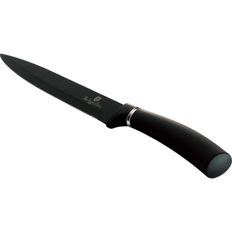 cuchillo rebanador, cuchillo, cuchillo rebanador, negro/plata, BH/2378