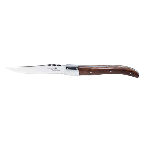 Juego De 6 Cuchillos Para Carne Con Mango De Palisandro