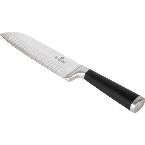 Cuchillo santoku, cuchillo, cuchillo santoku, negro, BH/2453