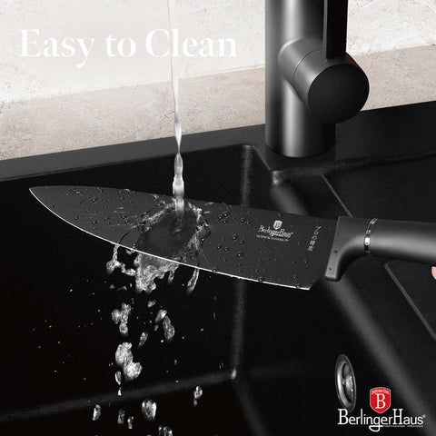  BH/2502, juego de cuchillos de 7 piezas con soporte, negro, plateado, T3: juego de cuchillos de 7 piezas con soporte c., juego de cuchillos, cuchillos, cuchillo, soporte, cuchillos y herramientas de corte