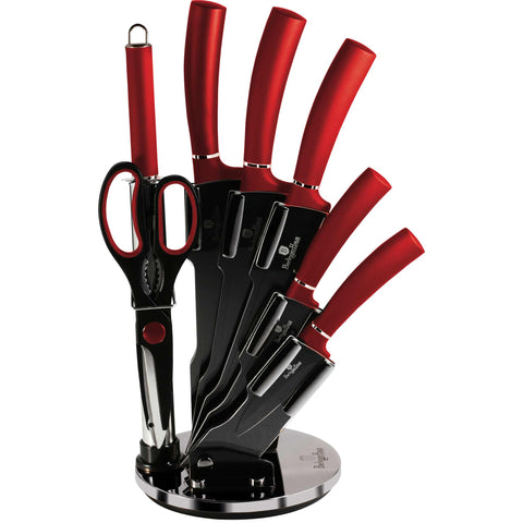 Juego De 8 Cuchillos Con Soporte De Acrílico