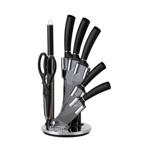 Juego De 8 Cuchillos Con Soporte De Acrílico