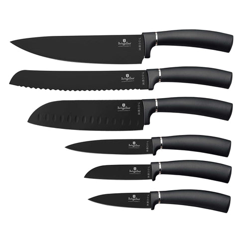  BH/2576N,BH/2576,BH/2596,Juego de cuchillos de 6 piezas,Gris oscuro,T3: Juego de cuchillos de 6 piezas a.,juego de cuchillos,cuchillos,cuchillo,Cuchillos y herramientas de corte