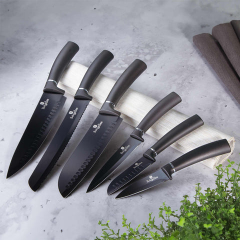  BH/2576N,BH/2576,BH/2596,Juego de cuchillos de 6 piezas,Gris oscuro,T3: Juego de cuchillos de 6 piezas a.,juego de cuchillos,cuchillos,cuchillo,Cuchillos y herramientas de corte