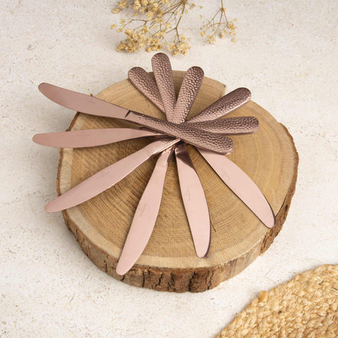  BH/2619NA, juego de cubiertos de 24 piezas con recubrimiento PVD de oro rosa pulido espejo, oro rosa, juego de cubiertos de 24 piezas, juego de cubiertos, cubiertos, espejo, vajilla