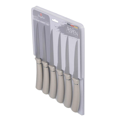  BH/2814,BH/2840,Juego de 6 cuchillos para carne,Gris mate,T4: Juego de 6 cuchillos para carne,blister,juego de cuchillos para carne,cuchillos para carne,Cuchillos y corte,Cuchillo para carne