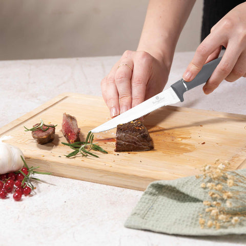  BH/2814,BH/2840,Juego de 6 cuchillos para carne,Gris mate,T4: Juego de 6 cuchillos para carne,blister,juego de cuchillos para carne,cuchillos para carne,Cuchillos y corte,Cuchillo para carne