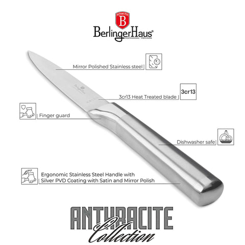  BH/2827, Cuchillo para pelar 9cm, Acero inoxidable, Cuchillo para pelar, Cuchillo, Cuchillos y herramientas de corte