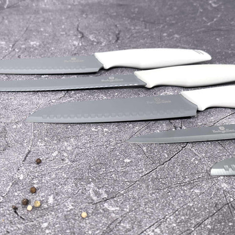  BH/2834,BH/2882,Juego de cuchillos de 6 piezas,Gris mate,T4: Juego de cuchillos de 6 piezas d.,blister,juego de cuchillos,cuchillos,cuchillo,Cuchillos y herramientas de corte