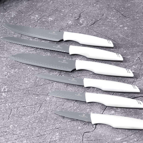  BH/2834,BH/2882,Juego de cuchillos de 6 piezas,Gris mate,T4: Juego de cuchillos de 6 piezas d.,blister,juego de cuchillos,cuchillos,cuchillo,Cuchillos y herramientas de corte