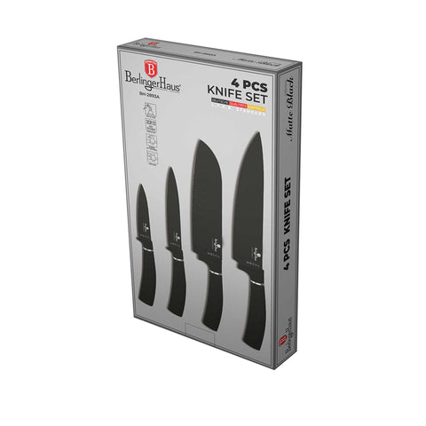  BH/2893A,BH/2893,Juego de cuchillos de 4 piezas,Negro,Plateado,T3: Juego de cuchillos de 4 piezas c.,blister,juego de cuchillos,cuchillos,cuchillo,Cuchillos y herramientas de corte