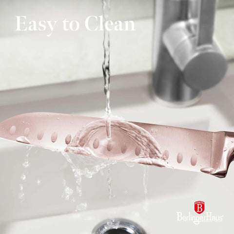  BH/2935,cuchillo santoku 17,5cm,oro rosa,cuchillo santoku,cuchillo,Cuchillos y corte