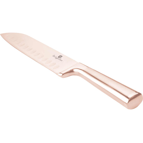 Cuchillo santoku, cuchillo, cuchillo santoku, oro rosa, NUEVO, BH/2935