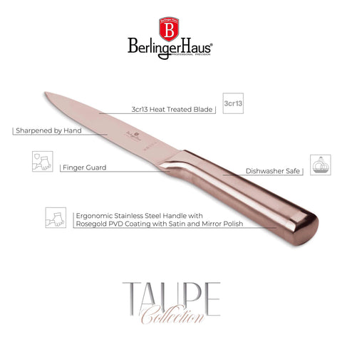  BH/2938, Navaja multiusos 12,5cm, Oro rosa, Navaja multiusos, Cuchillo, Cuchillos y artículos de corte
