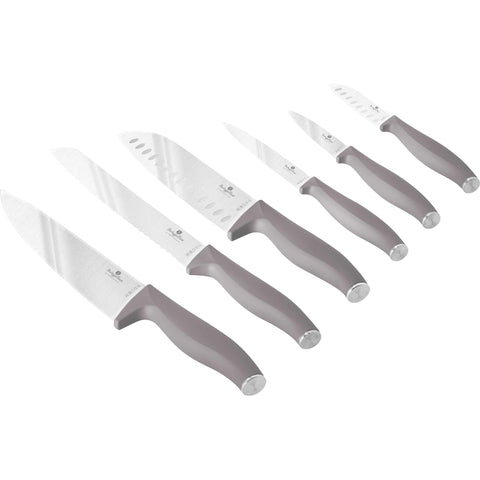  BH/2953, juego de cuchillos de 6 piezas, color topo mate, juego de cuchillos de 6 piezas a., juego de cuchillos, cuchillos, cuchillo, cuchillos y herramientas de corte