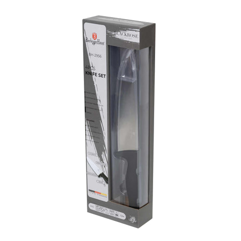 BH/2956, juego de cuchillos de 4 piezas, negro, oro rosa, juego de cuchillos de 4 piezas a., juego de cuchillos, cuchillos, cuchillo, cuchillos y herramientas de corte