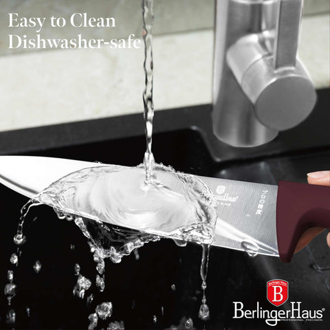  BH/2958, juego de cuchillos de 4 piezas, burdeos mate, juego de cuchillos de 4 piezas a., juego de cuchillos, cuchillos, cuchillo, cuchillos y herramientas de corte