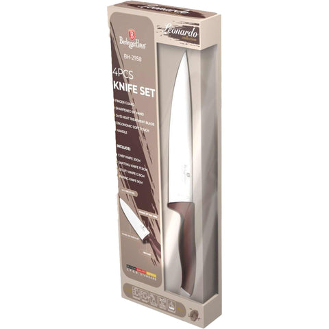  BH/2958, juego de cuchillos de 4 piezas, burdeos mate, juego de cuchillos de 4 piezas a., juego de cuchillos, cuchillos, cuchillo, cuchillos y herramientas de corte